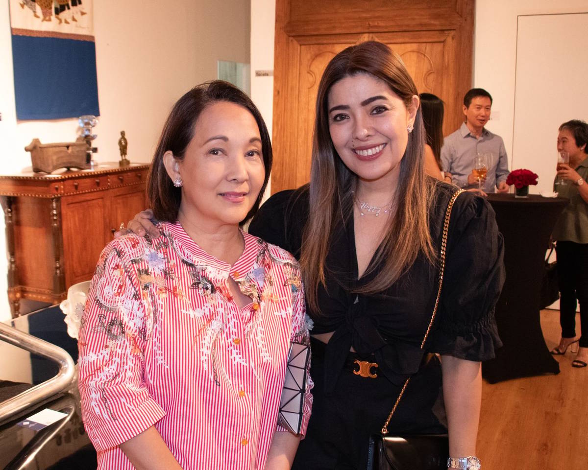 Roselen Ocampo and Happy Ongpauco Tiu.